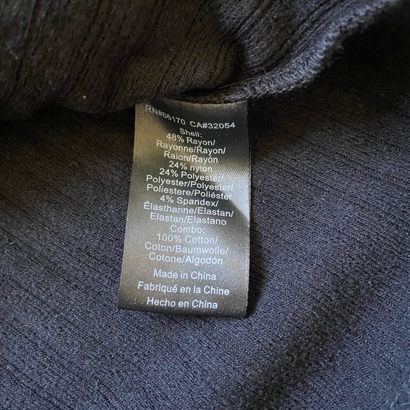 HUTCH Anthropologie $138 Mixed Media Cinched Sleeve Top Size Medium - Picture 5 of 6